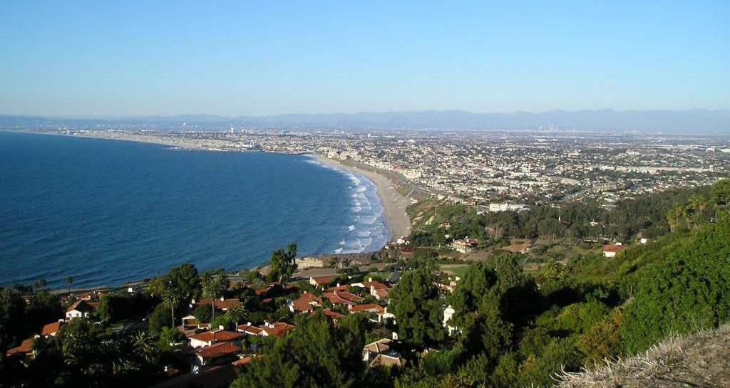 The coast of the South Bay.